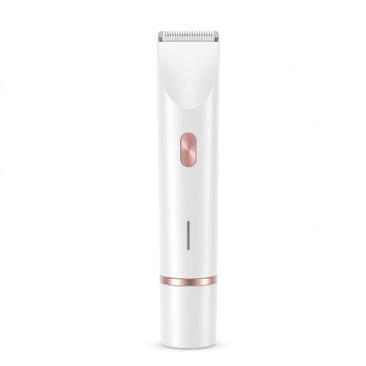 2-in-1 Cordless Women’s Precision Trimmer & Facial Shaver | Rechargeable, Travel-Ready Grooming Kit